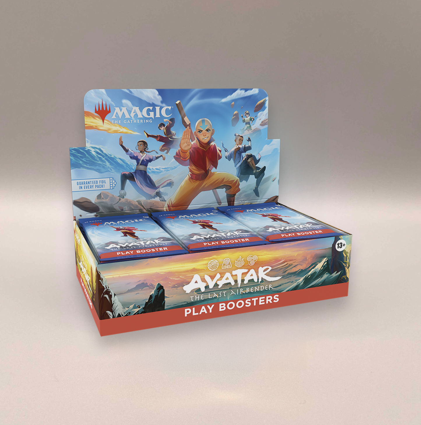 Avatar: The Last Airbender – Play Booster-Display (Englische Version)